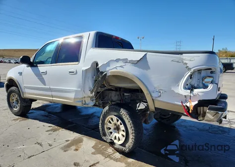 2001 Ford F150 Supercrew from USA, damaged, VIN 1FTRW08LX1KE02005